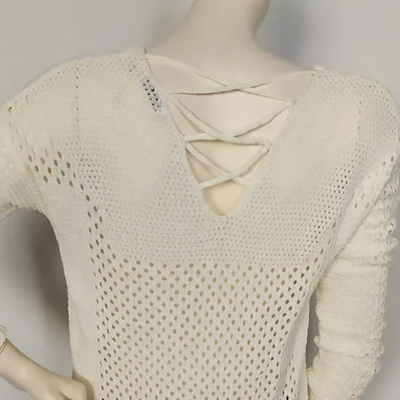 Open Back Knit Sweater - Picture 2 of 5